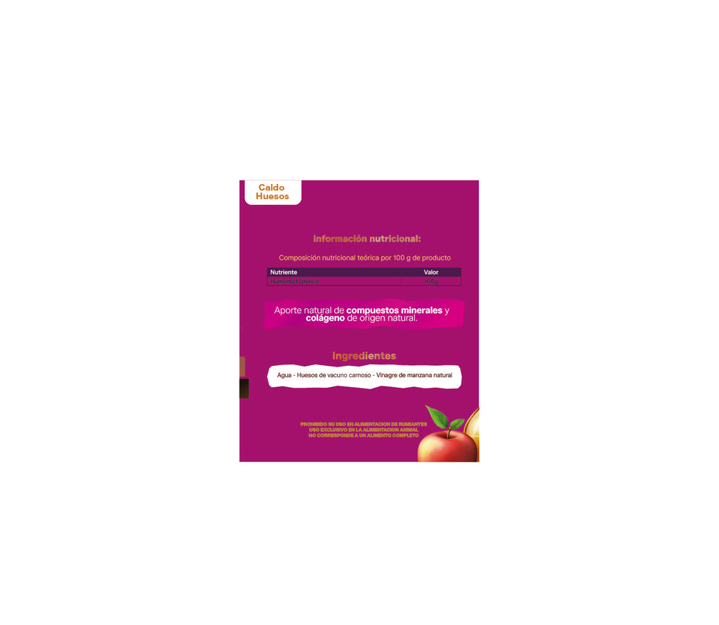 Pack 3 kg Alimento completo caldo huesos congelado natural para gatos 200 g (15 Bolsas de 200 g)